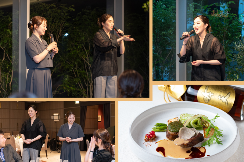 和洋の美食と日本酒、そして美の競演。「吟天」× 宝塚OG スペシャル　日本酒ペアリング会
