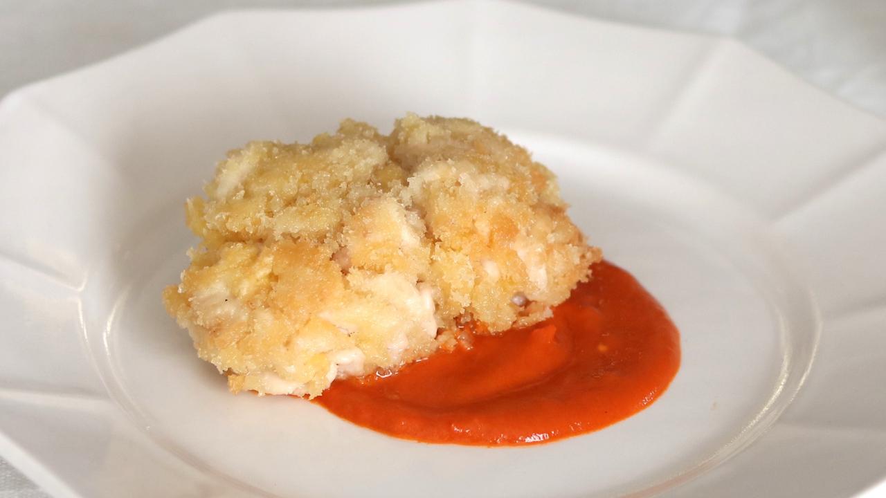 白子のコトレッタ　アラビアータソース