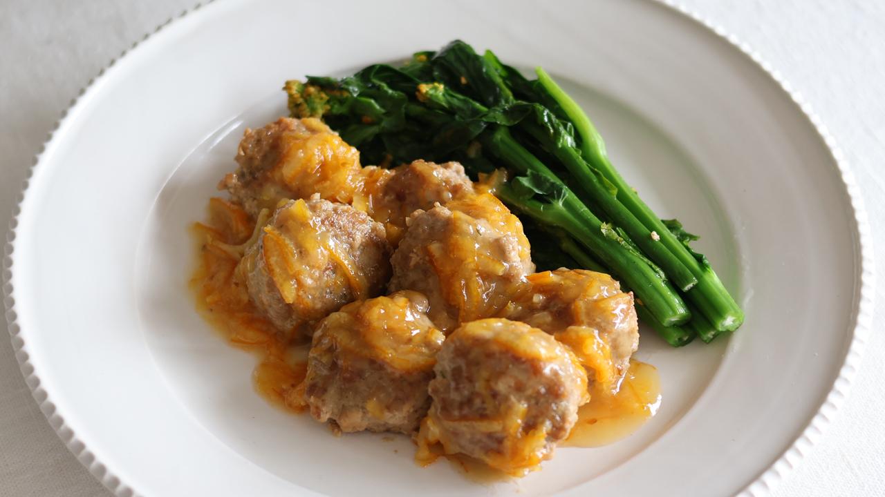 夏蜜柑ソースのポルペッテ